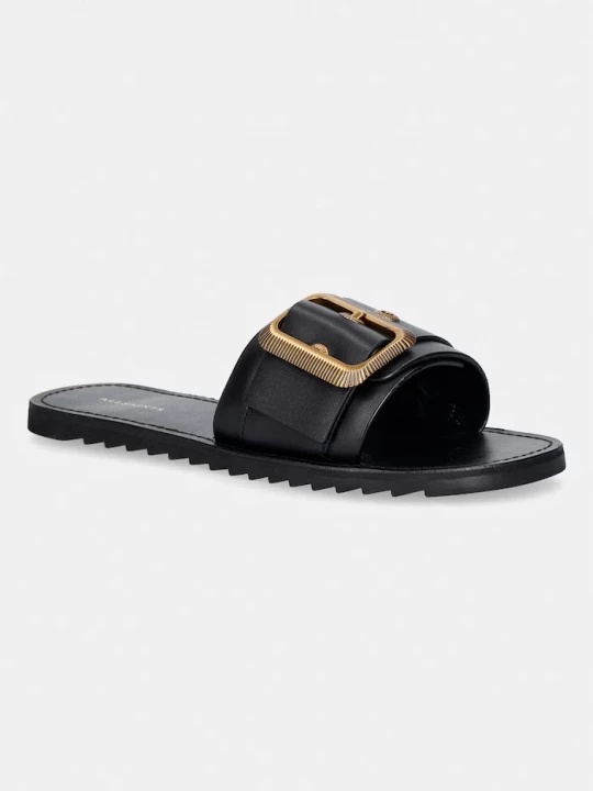 Obrázek produktu AllSaints sandály dámské kožené Ella Slider černá
