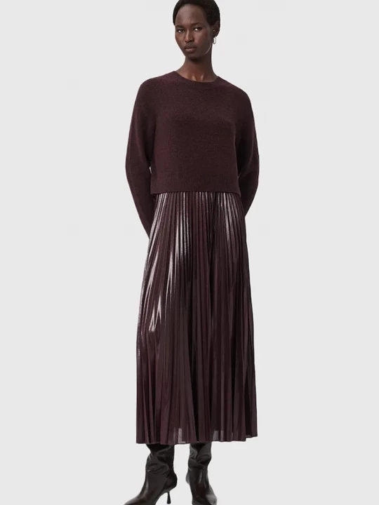 Obrázek produktu AllSaints Šaty a svetr AllSaints hnědá