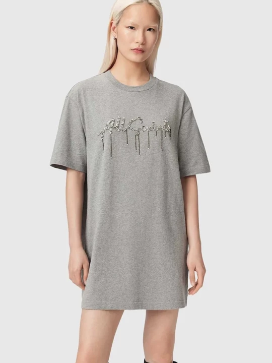 Obrázek produktu AllSaints šaty bavlněné CHAINS