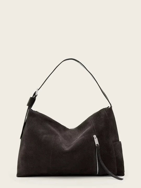 Obrázek produktu AllSaints Semišová kabelka ALBA hnědá