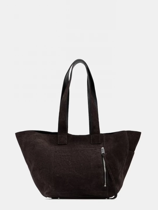 Obrázek produktu AllSaints Semišová kabelka AllSaints ALBA hnědá