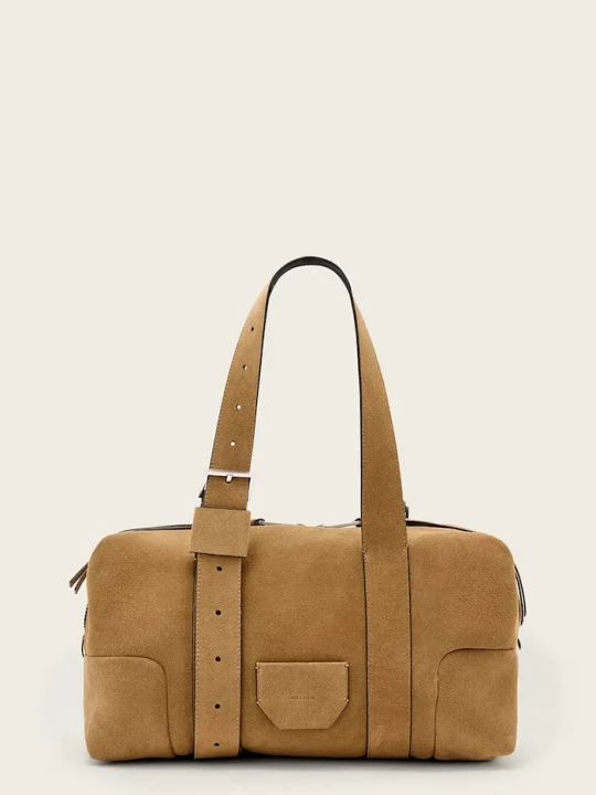 Obrázek produktu AllSaints Semišová kabelka AllSaints ARES hnědá