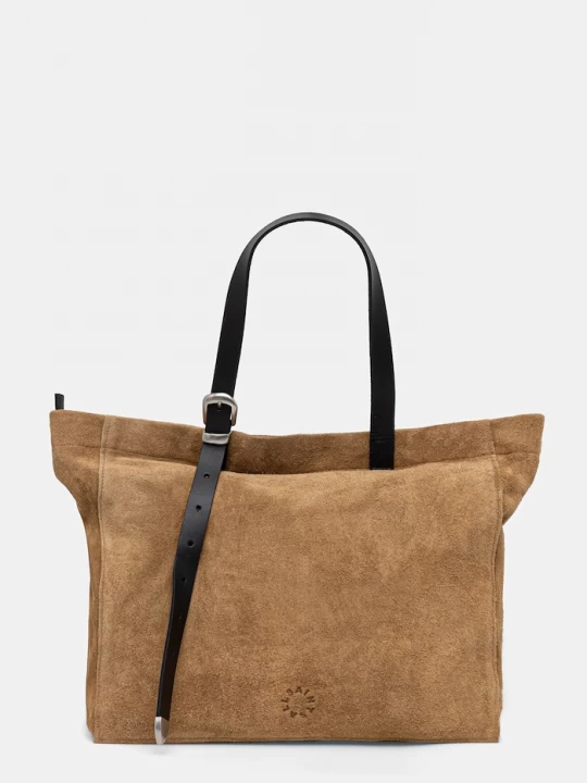 Obrázek produktu AllSaints Semišová taška AllSaints HAVEN žlutá