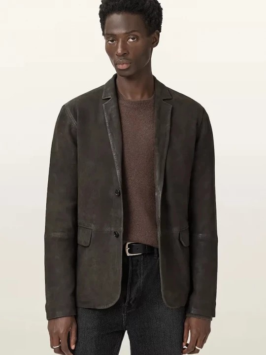 Obrázek produktu AllSaints Semišové sako AllSaints MONET hnědá