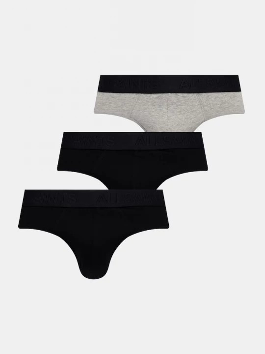 Obrázek produktu AllSaints slipy pánské 3-pack černá