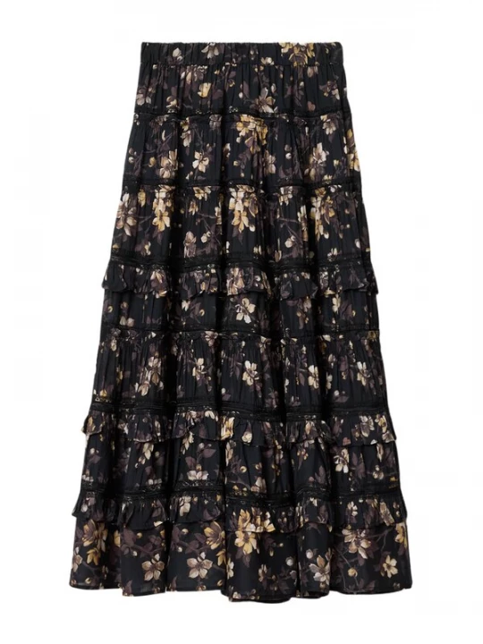 Obrázek produktu AllSaints Sukně 'TALIA' světle béžová / hnědá / černá