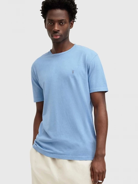 Obrázek produktu AllSaints Tričko AllSaints MD095Z OSSAGE SS CREW modrá