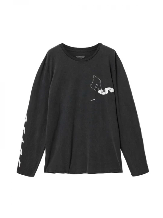 Obrázek produktu AllSaints Tričko antracitová / bílá