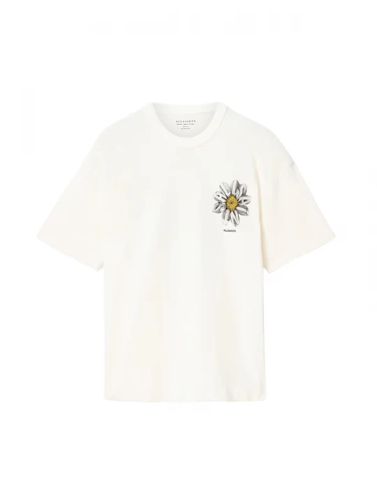 Obrázek produktu AllSaints Tričko 'PETALS' žlutá / světle šedá / černá / bílá