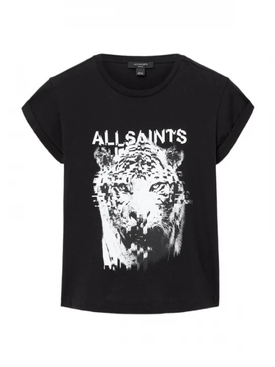 Obrázek produktu AllSaints Tričko 'STATIC ANNA' černá / bílá