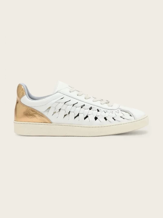 Obrázek produktu AllSaints Velma Woven Sneaker sneakers boty dámské kožené