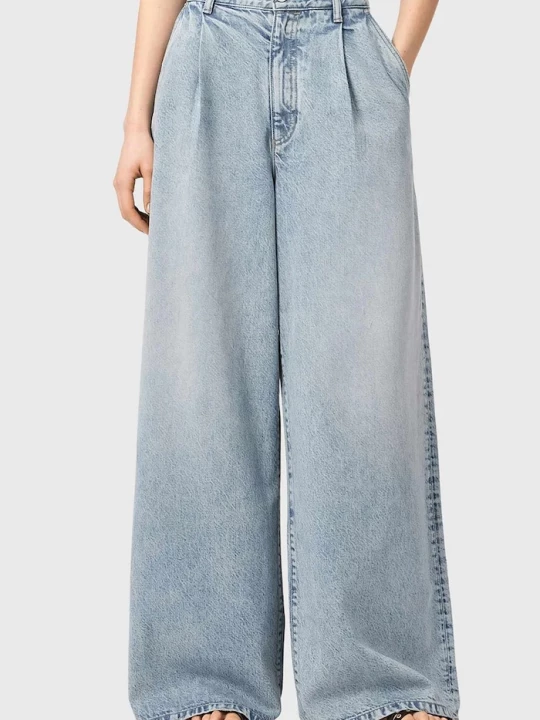 Obrázek produktu AllSaints wide leg džíny dámské HAZE modrá