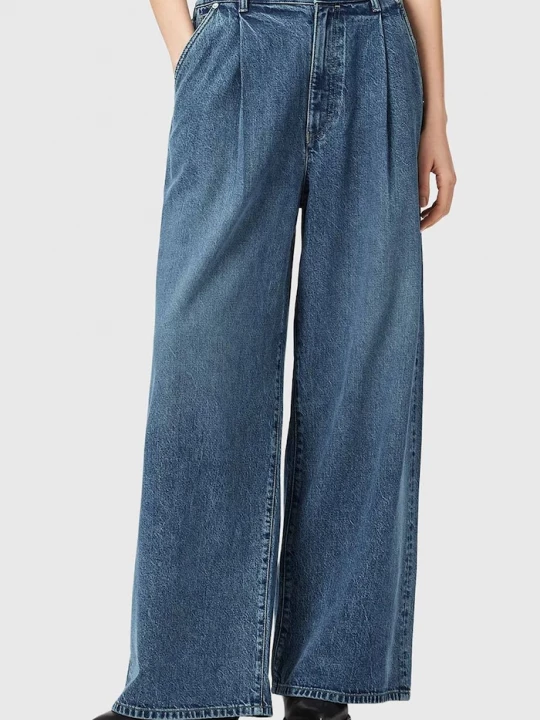Obrázek produktu AllSaints wide leg džíny dámské HAZE modrá