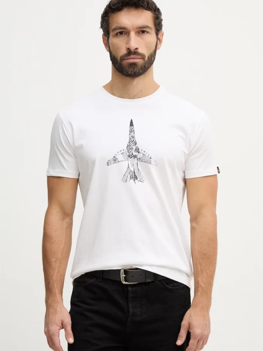 Obrázek produktu Alpha Industries Bavlněné tričko Air Force Sketch
