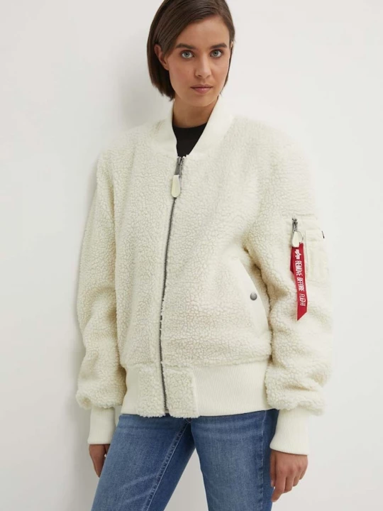 Obrázek produktu Alpha Industries Bomber bunda Alpha Industries Ma-1 Teddy béžová
