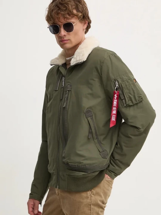 Obrázek produktu Alpha Industries Bomber bunda Alpha Industries zelená