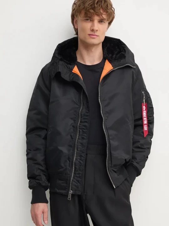 Obrázek produktu Alpha Industries Bunda MA-1 Hooded Bomber černá
