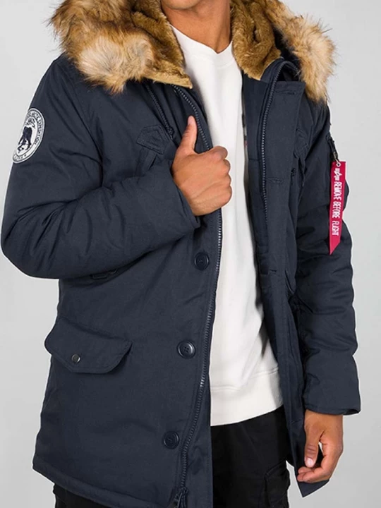 Obrázek produktu Alpha Industries Bunda Alpha Industries Polar Jacket 123144 07 námořnická modř