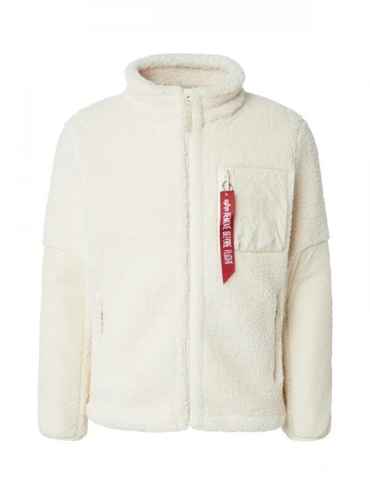 Obrázek produktu ALPHA INDUSTRIES Fleecová mikina 'Sherpa' offwhite