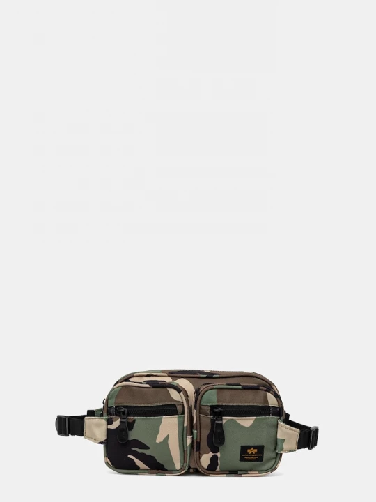 Obrázek produktu Alpha Industries Ledvinka Alpha Industries Label Waist Bag zelená