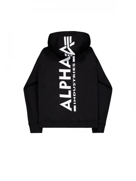 Obrázek produktu ALPHA INDUSTRIES Mikina 'Backprint' černá
