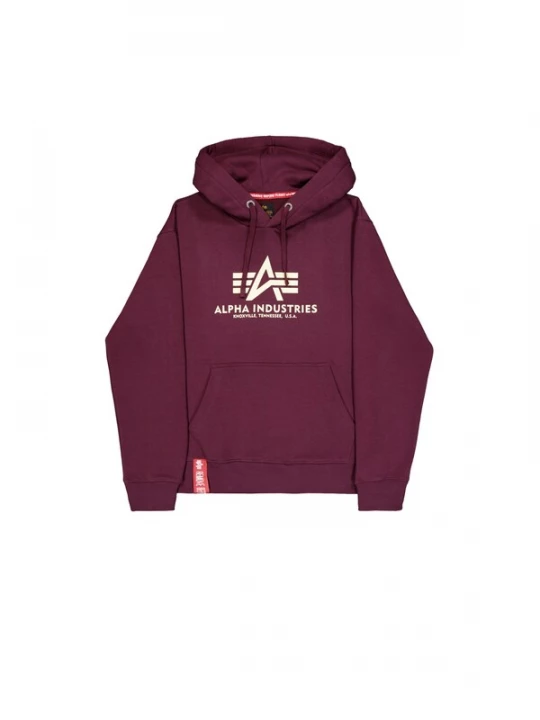 Obrázek produktu ALPHA INDUSTRIES Mikina 'Basic' béžová / tmavě červená