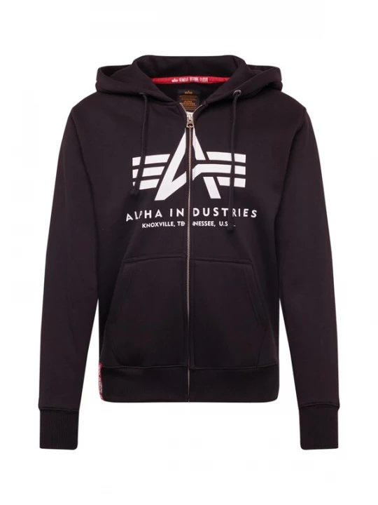 Obrázek produktu ALPHA INDUSTRIES Mikina černá / bílá