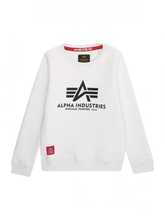 Obrázek produktu ALPHA INDUSTRIES Mikina černá / bílá