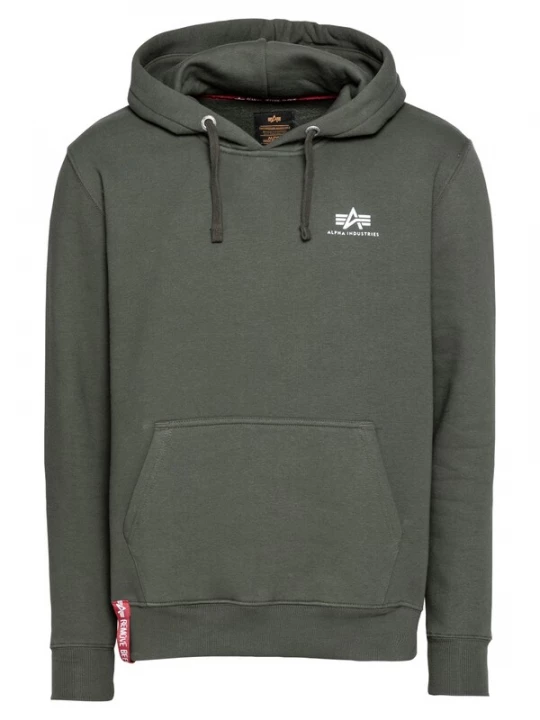 Obrázek produktu ALPHA INDUSTRIES Mikina  jedle / červená / bílá