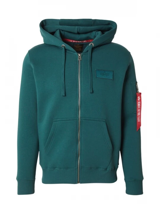 Obrázek produktu ALPHA INDUSTRIES Mikina jedle / oranžová
