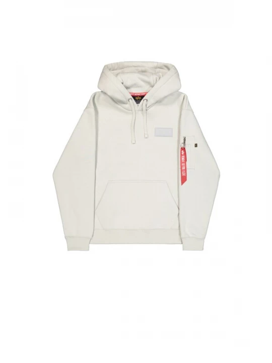Obrázek produktu ALPHA INDUSTRIES Mikina 'Mirror' světle šedá / zelená / červená / černá