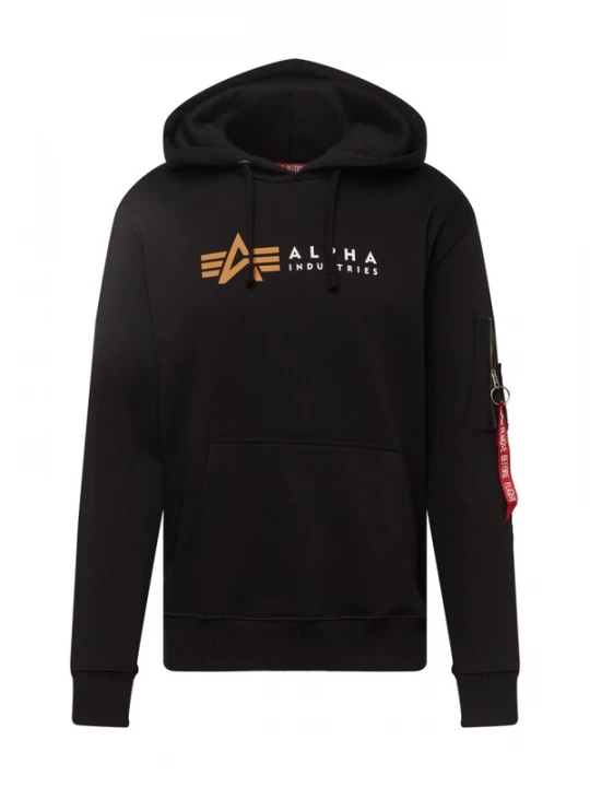 Obrázek produktu ALPHA INDUSTRIES Mikina  oranžová / červená / černá / bílá