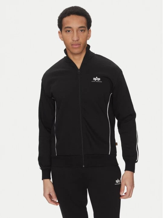 Obrázek produktu Alpha Industries Mikina Small Logo 156305 Černá Regular Fit