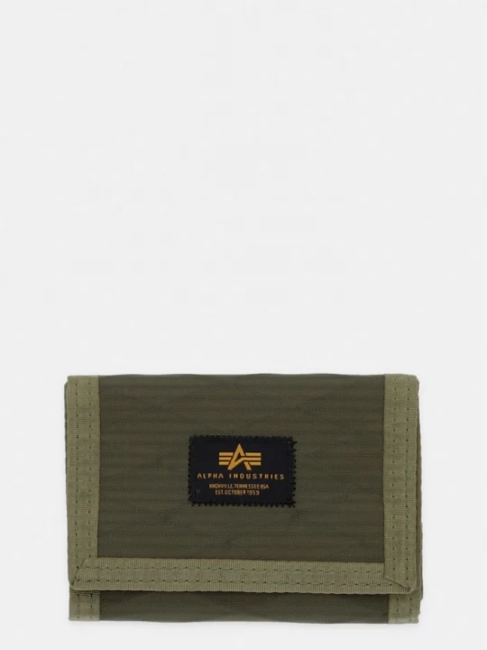 Obrázek produktu Alpha Industries Peněženka Alpha Industries Combat Label Wallet zelená