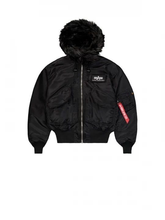 Obrázek produktu ALPHA INDUSTRIES Zimní bunda '45P' černá / bílá
