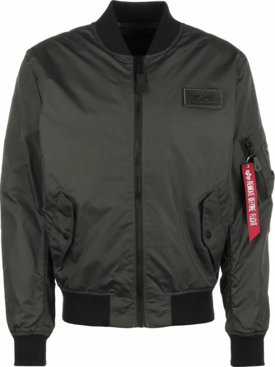 Obrázek produktu ALPHA INDUSTRIES Přechodná bunda antracitová / červená / černá / bílá