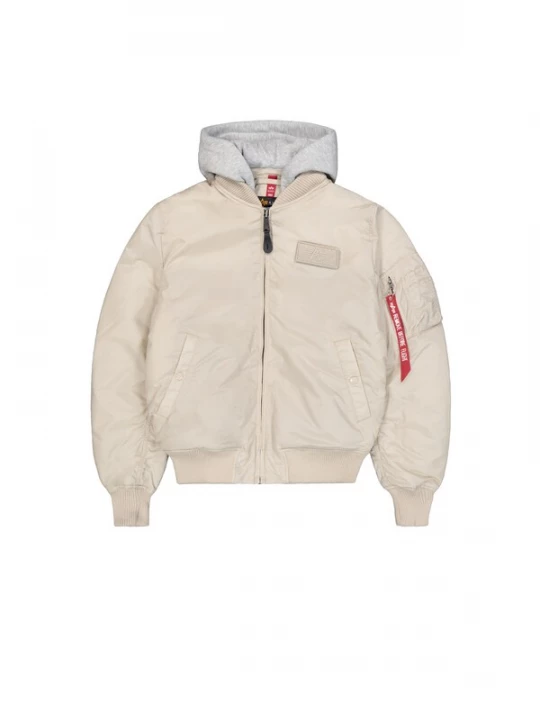 Obrázek produktu ALPHA INDUSTRIES Přechodná bunda béžová / šedá / červená / bílá