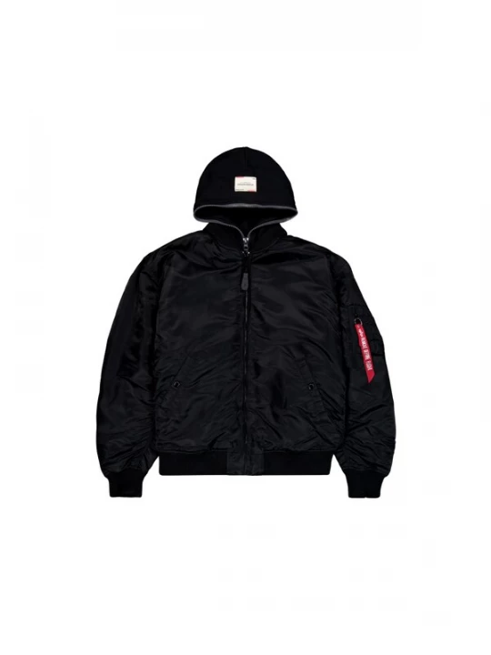 Obrázek produktu ALPHA INDUSTRIES Přechodná bunda 'MA-1 D-Tec Studio LW' červená / černá / bílá