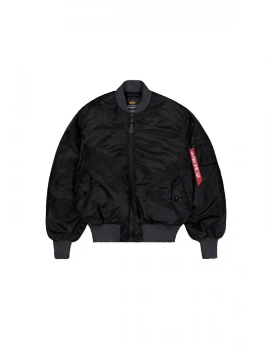 Obrázek produktu ALPHA INDUSTRIES Přechodná bunda 'MA-1 Distressed' červená / černá / bílá