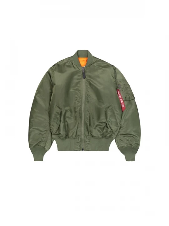 Obrázek produktu ALPHA INDUSTRIES Přechodná bunda 'MA-1 Heritage' zelená