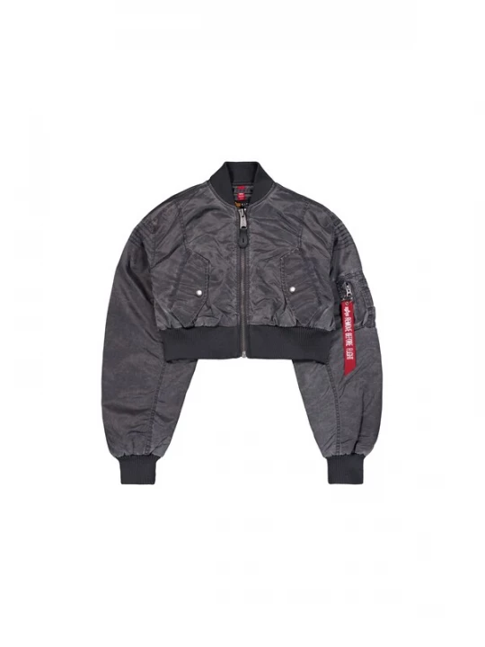 Obrázek produktu ALPHA INDUSTRIES Přechodná bunda šedá / černá / bílá