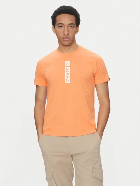 Obrázek produktu Alpha Industries T-Shirt 146509 Oranžová Regular Fit
