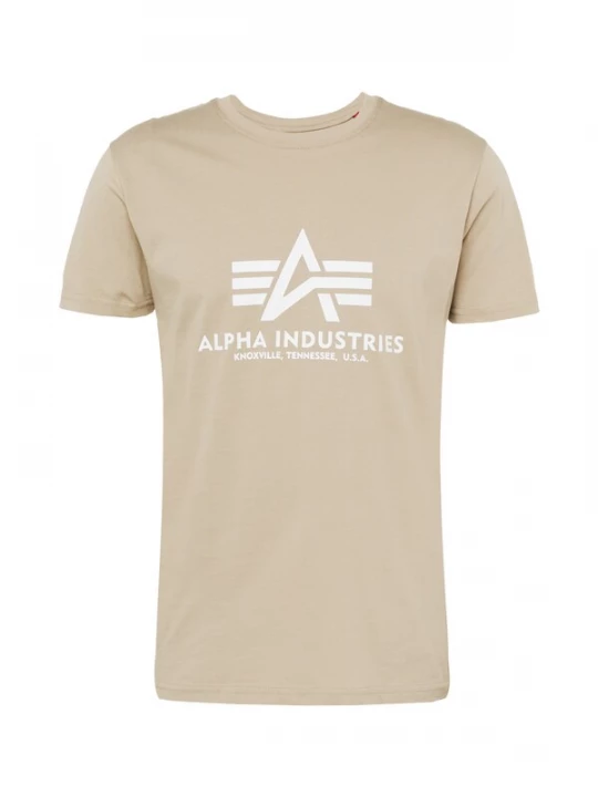 Obrázek produktu ALPHA INDUSTRIES Tričko béžová / bílá