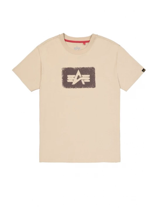 Obrázek produktu ALPHA INDUSTRIES Tričko béžová / tmavě hnědá