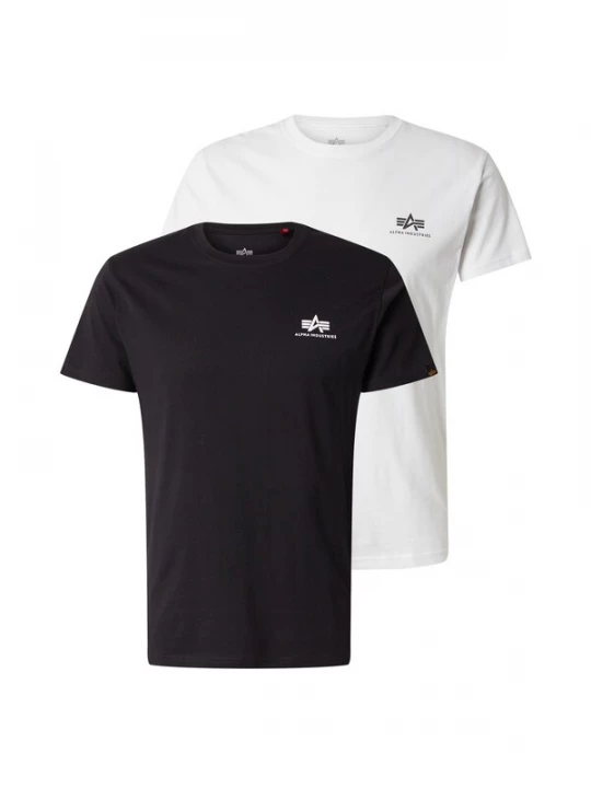 Obrázek produktu ALPHA INDUSTRIES Tričko  černá / bílá