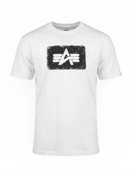 Obrázek produktu ALPHA INDUSTRIES Tričko černá / bílá