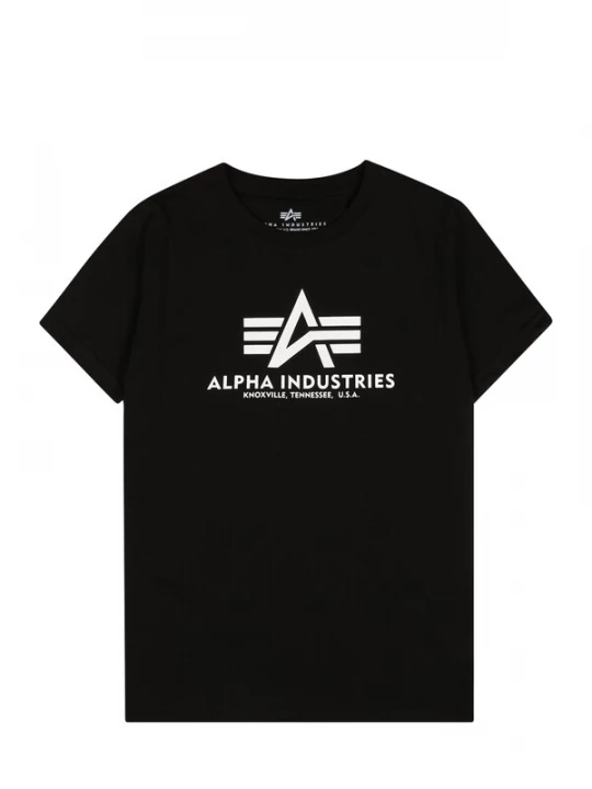 Obrázek produktu ALPHA INDUSTRIES Tričko černá / bílá