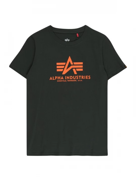 Obrázek produktu ALPHA INDUSTRIES Tričko jedle / tmavě oranžová