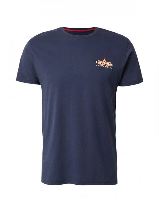 Obrázek produktu ALPHA INDUSTRIES Tričko námořnická modř / medová / bílá