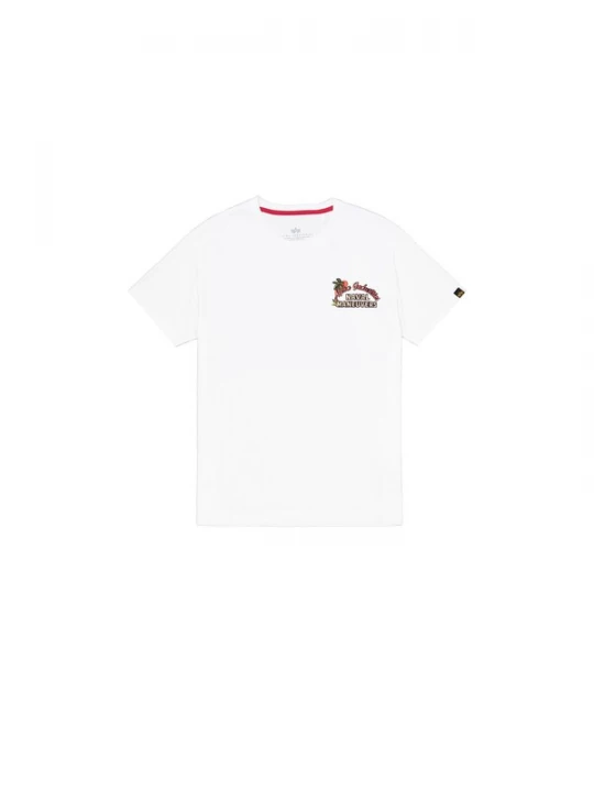 Obrázek produktu ALPHA INDUSTRIES Tričko 'Naval' tělová / světlemodrá / žlutá / bílá